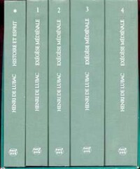 EXEGESE MEDIEVALE. HISTOIRE ET ESPRIT (COFFRET DES5 VOLUMES)