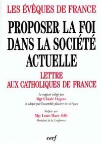 PROPOSER LA FOI DANS LA SOCIETE ACTUELLE, III