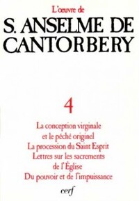 LA CONCEPTION VIRGINALE ET LE PÉCHÉ ORIGINEL. LA PROCESSION DU SAINT-ESPRIT. LETTRES SUR LES SACRE