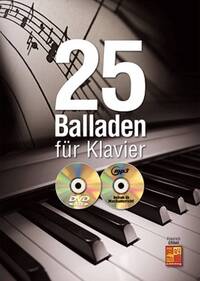 FRIEDRICH GRAAF: 25 BALLADEN FUR KLAVIER PIANO+DVD