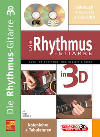 DIE RHYTHMUS-GITARRE IN 3D +CD+DVD