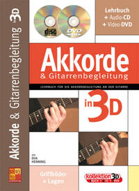 AKKORDE & GITARRENBEGLEITUNG IN 3D +CD+DVD