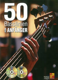50 BASSLINIEN FUR ANFANGER (BOOK/CD/DVD) +DVD