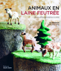 Animaux en laine feutrée