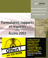 FORMULAIRES, RAPPORTS, ET REQUETES AVEC ACCESS 2003