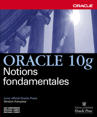 ORACLE 10G NOTIONS FONDAMENTALES