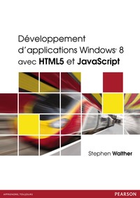 DEVELOPPEMENT D'APPLICATIONS  WINDOWS 8 AVEC HTML ET JAVASCRIPT