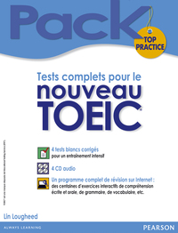 PACK TOP PRACTICE : TESTS COMPLETS POUR LE NOUVEAU TOEIC