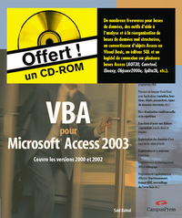 VBA POUR ACCESS CD PACK