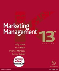 MARKETING MANAGEMENT 13E + ETEXT