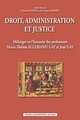 Droit, administration et justice