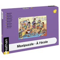 MAXIPUZZLE CARTON - A L'ECOLE