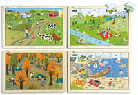 PUZZLES EN BOIS LA NATURE