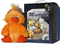 THE GIFT SET FOR CHILDREN - COMPOSED OF A HARDCOVER BOOK AND AN INTERACTIVE PLUSH TOY - INTERACTIVE