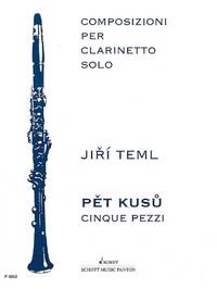 CINQUE PEZZI - 5 PIECES. CLARINET.