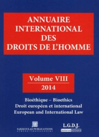 ANNUAIRE INTERNATIONAL DES DROITS DE L'HOMME VIII 2014