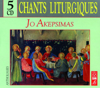 CHANTS LITURGIQUES - COFFRET 5 CD