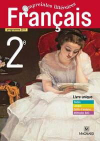 Français - Empreintes littéraires 2de, Livre de l'élève