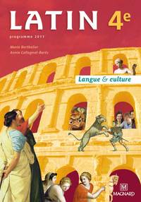 Latin, Langue et culture 4e, Livre de l'élève
