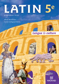 Latin, Langue et culture 5e, Livre de l'élève