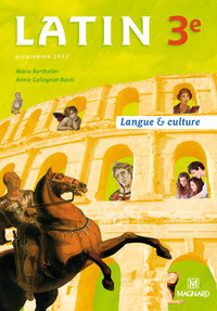Latin, Langue et culture 3e, Livre de l'élève