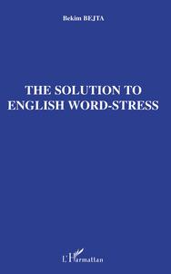 The solution to english word-stress