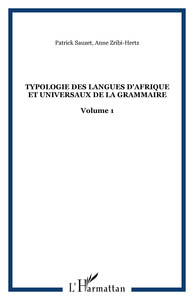 Typologie des langues d'Afrique et universaux de la grammaire