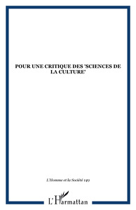 Pour une critique
