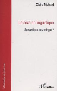 SEXE EN LINGUISTIQUE