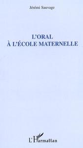 L'oral à l'école maternelle