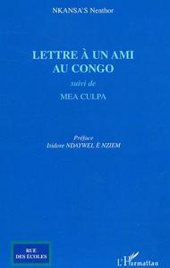 Lettre à un ami au Congo