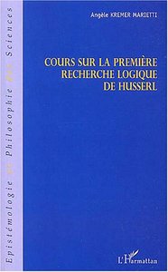 Cours sur la première recherche logique de Husserl
