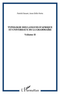 Typologie des langues d'Afrique et universaux de la grammaire