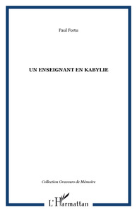 Un enseignant en Kabylie