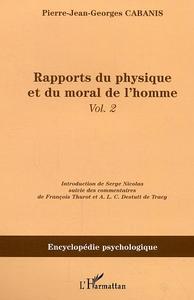 Rapports du physique et du moral de l'homme