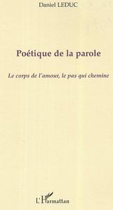 Poétique de la Parole