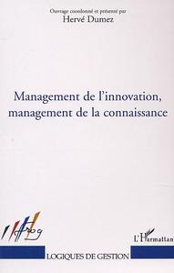 MANAGEMENT DE L'INNOVATION, MANAGEMENT DE LA CONNAISSANCE