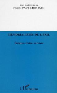 MEMORALISTES DE L'EXIL