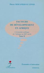 FACTEURS DE DÉVELOPPEMENT EN AFRIQUE