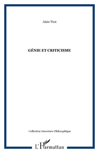 Génie et criticisme
