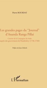 Les grandes pages du "Journal" d'Ananda Ranga Pillai