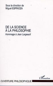 DE LA SCIENCE À LA PHILOSOPHIE