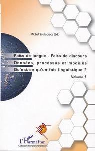 Faits de langue Faits de discours