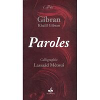 PAROLES  CALLIGRAPHIES LASSAA