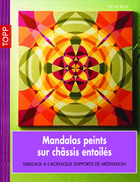 MANDALA PEINTS SUR CHASSIS ENTOILES