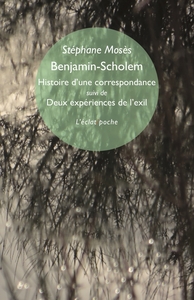 Benjamin-Scholem. Histoire d'une correspondance