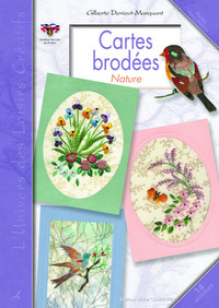 CARTES BRODEES NATURE