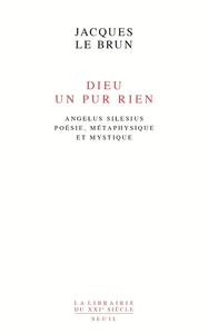 Dieu, un pur rien
