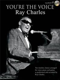 YOU'RE THE VOICE: RAY CHARLES PIANO, VOIX, GUITARE+CD