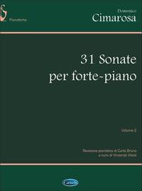 DOMENICO CIMAROSA : 31 SONATAS VOL. 2 (VITALE/BRUNO) - PIANO